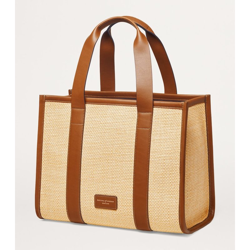 Bolsa Tote Raffia Small Henley