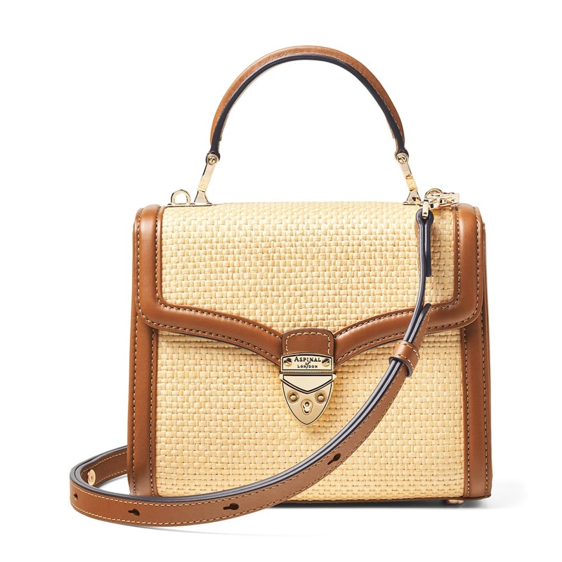 Bolsa Crossbody Raffia Mayfair Midi - Mercado de Luxo - O Maior E-Commerce de Bens, Produtos e Serviços de Luxo do Brasil.