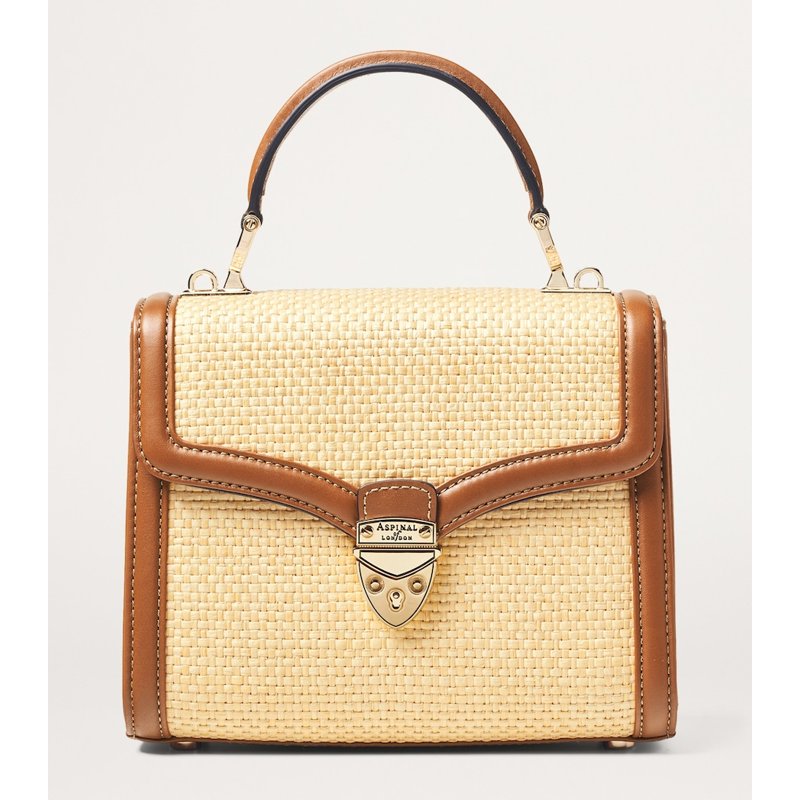 Bolsa Crossbody Raffia Mayfair Midi