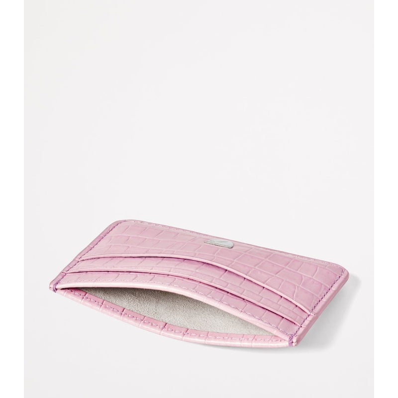 Bolsa Wallet Croc-Embossed Slim