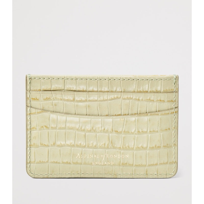 Bolsa Wallet Croc-Embossed Slim