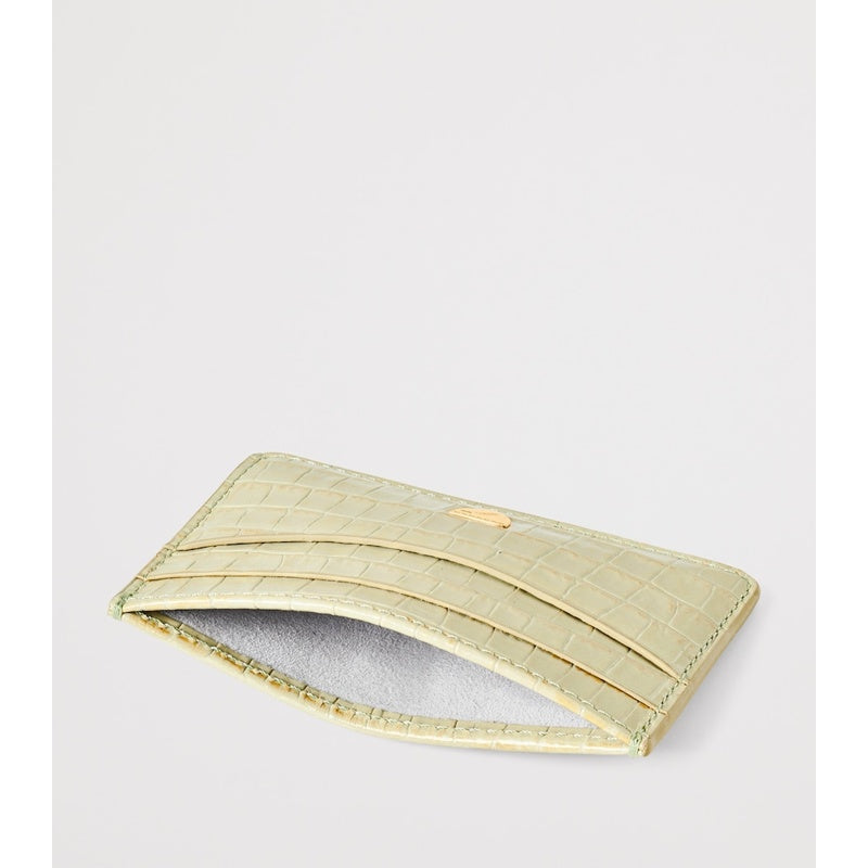 Bolsa Wallet Croc-Embossed Slim