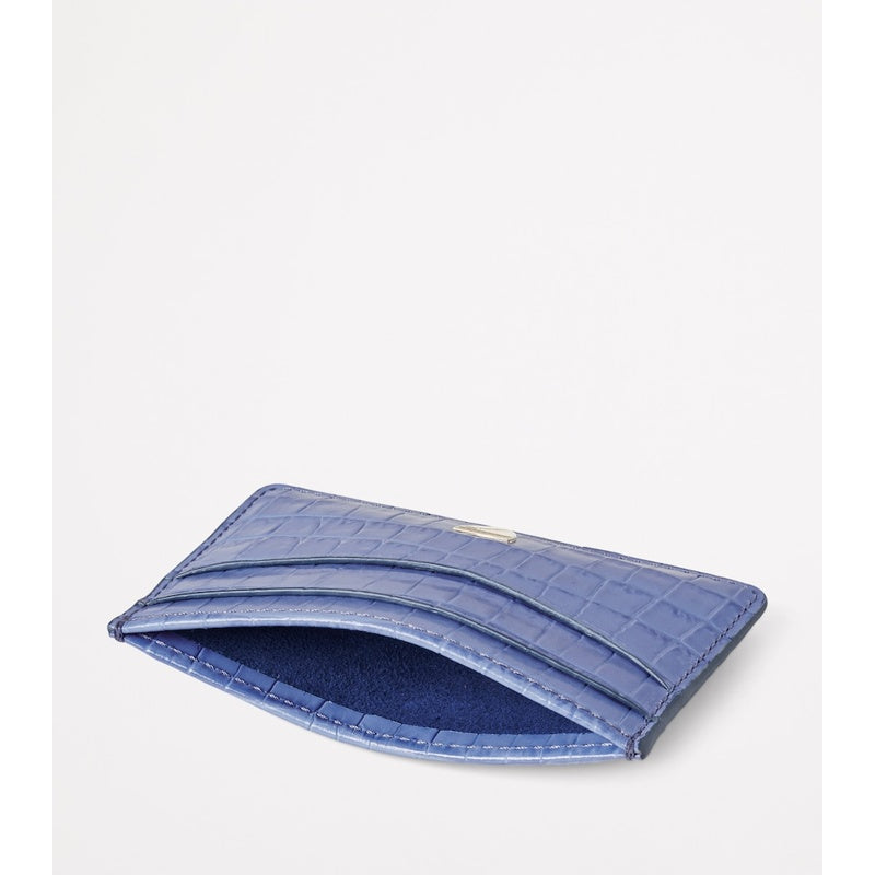 Bolsa Wallet Croc-Embossed Slim