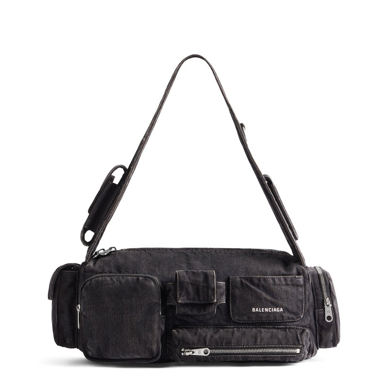 Bolsa Messenger Demin Superbusy Sling - Mercado de Luxo - O Maior E-Commerce de Bens, Produtos e Serviços de Luxo do Brasil.