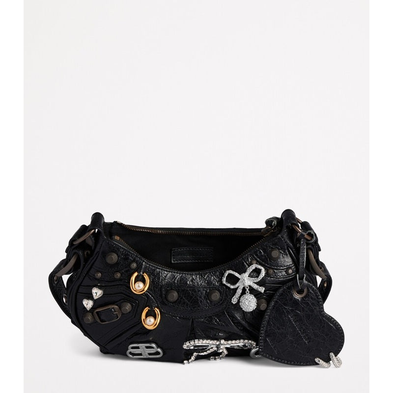 Bolsa Shoulder Extra Small Lambskin Le Cagole Charm