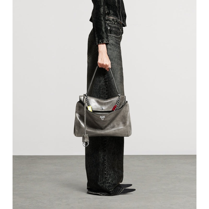 Bolsa Shoulder Medium Lambskin Rodeo