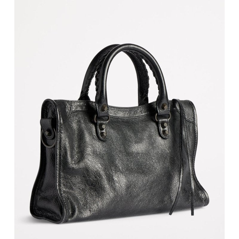 Bolsa Handle Small Lambskin Embellished Le City