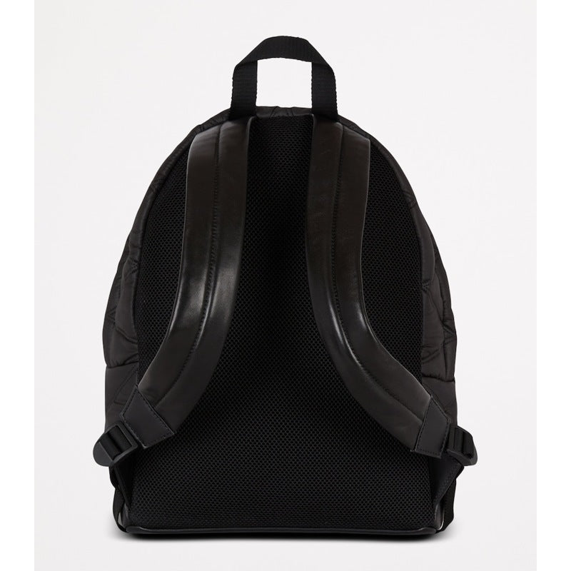 Bolsa Mochila Quilted Diamond Motif