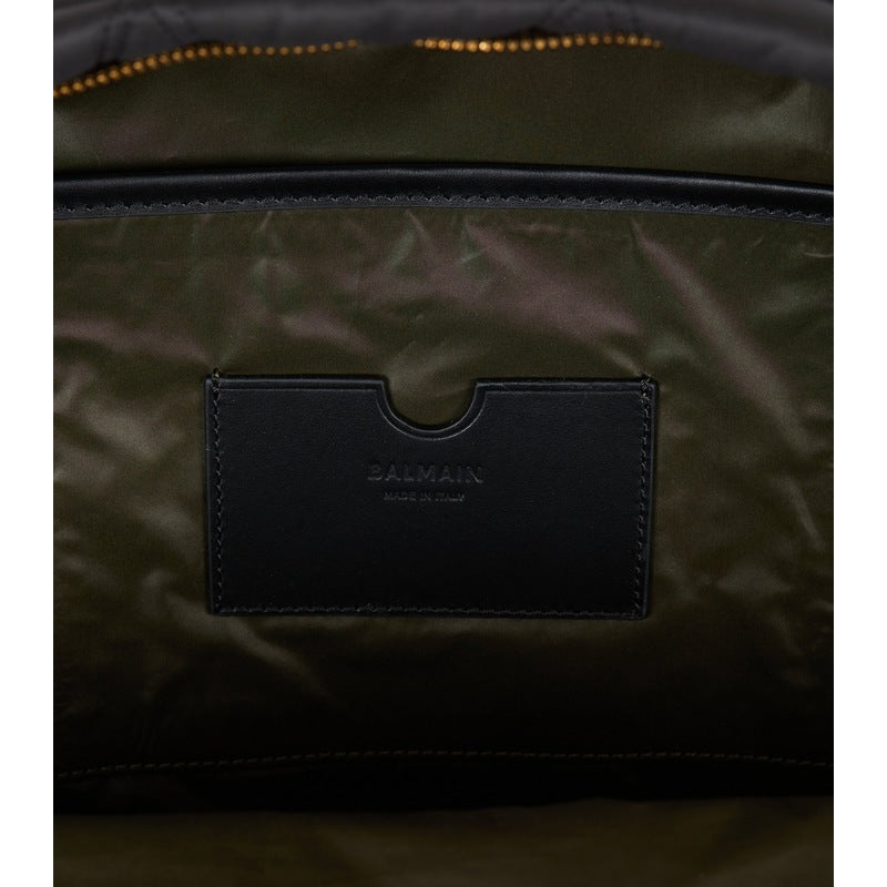 Bolsa Mochila Quilted Diamond Motif