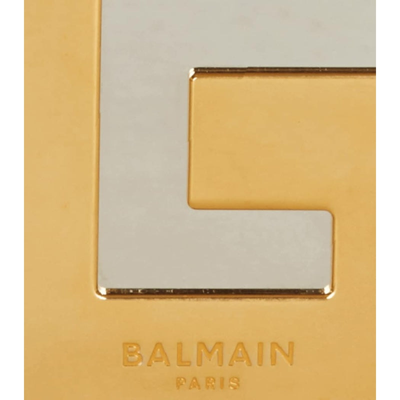 Bolsa Clutch Metal Monogram