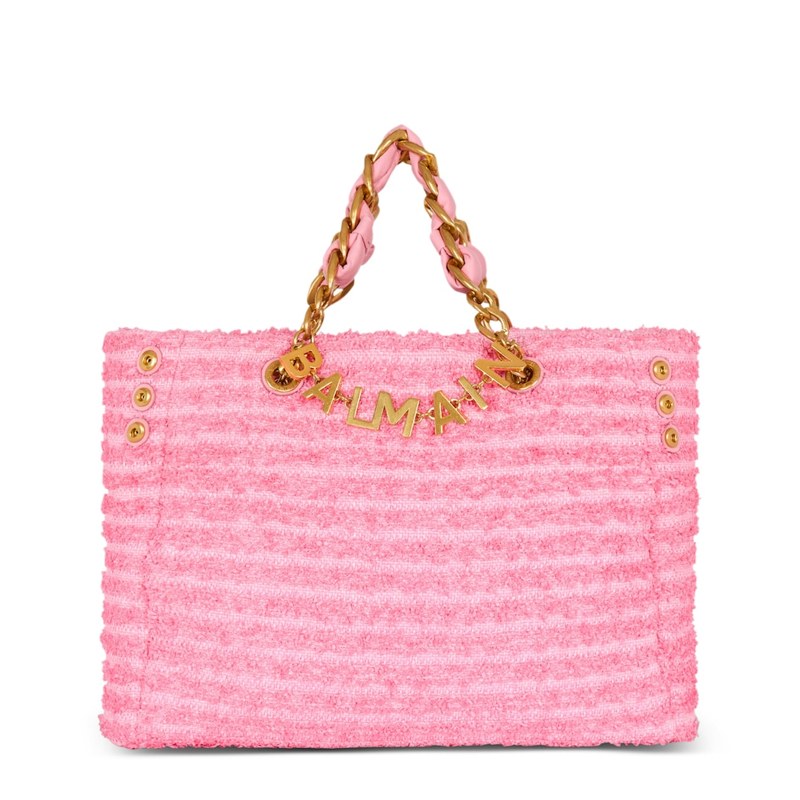 Bolsa Tote Tweed-Effect 1945 Soft - Mercado de Luxo - O Maior E-Commerce de Bens, Produtos e Serviços de Luxo do Brasil.