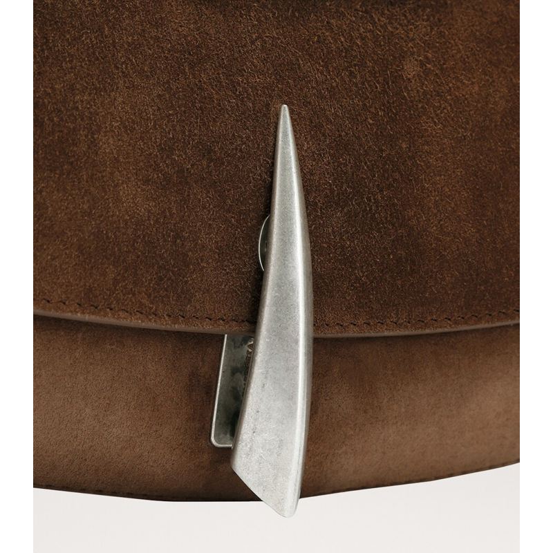 Bolsa Shoulder Suede Giulia, La Bella