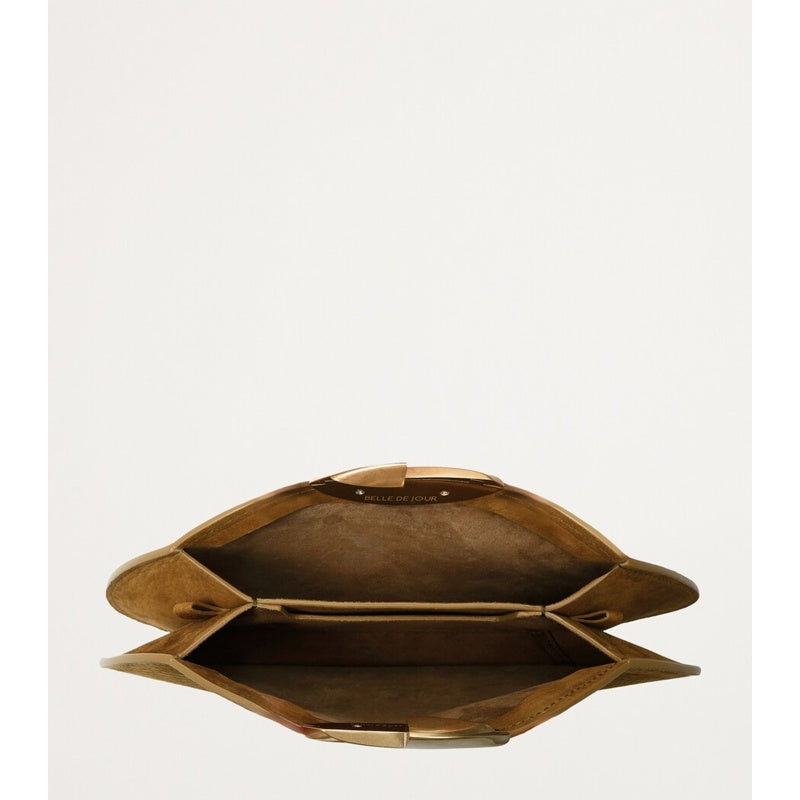 Bolsa Shoulder Nubuck Belle de Jour