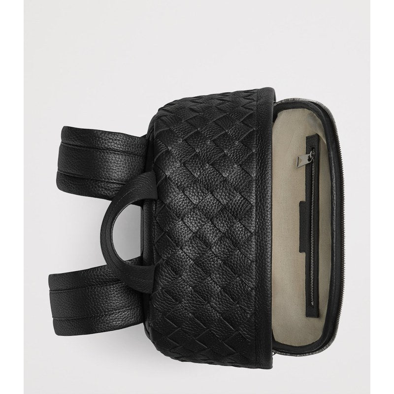 Bolsa Mochila Calfskin Intrecciato