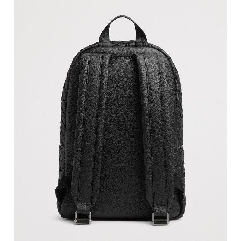 Bolsa Mochila Calfskin Intrecciato