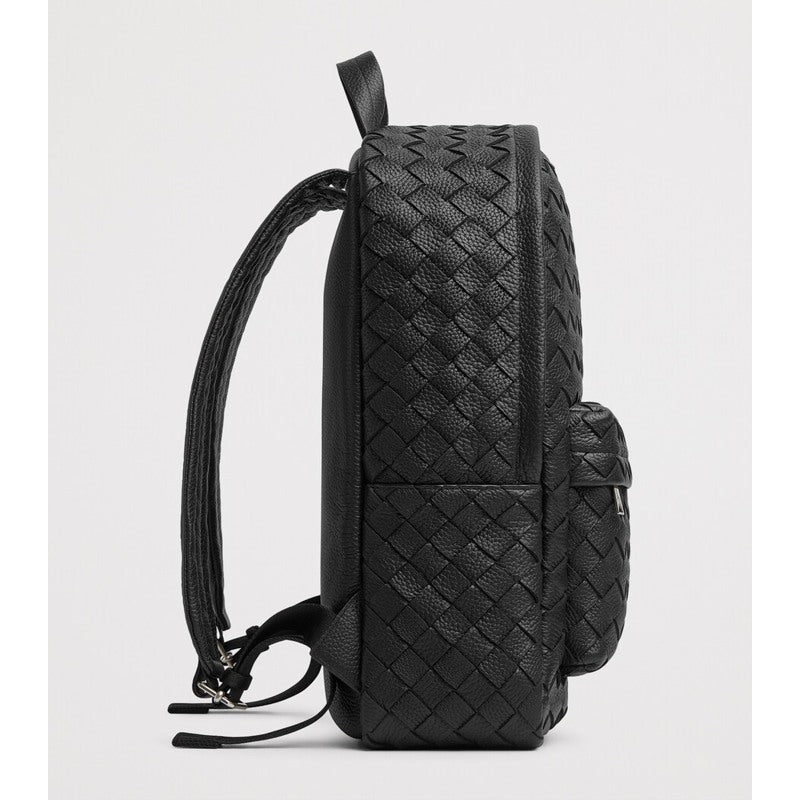 Bolsa Mochila Calfskin Intrecciato