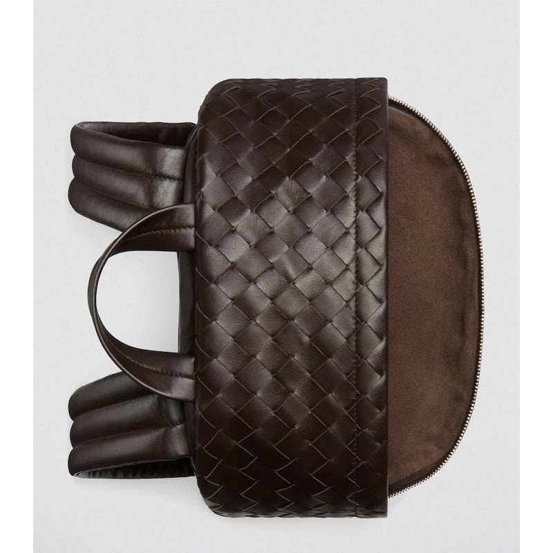 Bolsa Mochila Calfskin Intrecciato