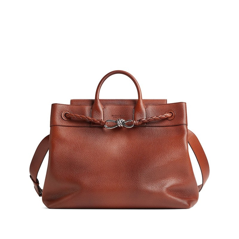 Bolsa Viagem Small Calfskin Andiamo Voyager Holdall - Mercado de Luxo - O Maior E-Commerce de Bens, Produtos e Serviços de Luxo do Brasil.