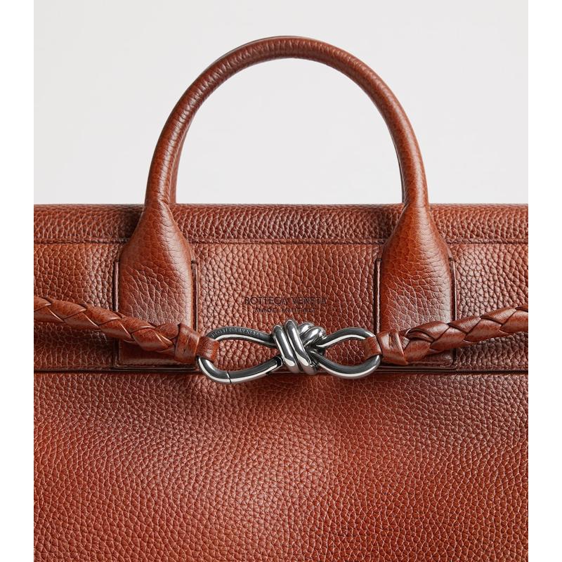 Bolsa Viagem Small Calfskin Andiamo Voyager Holdall