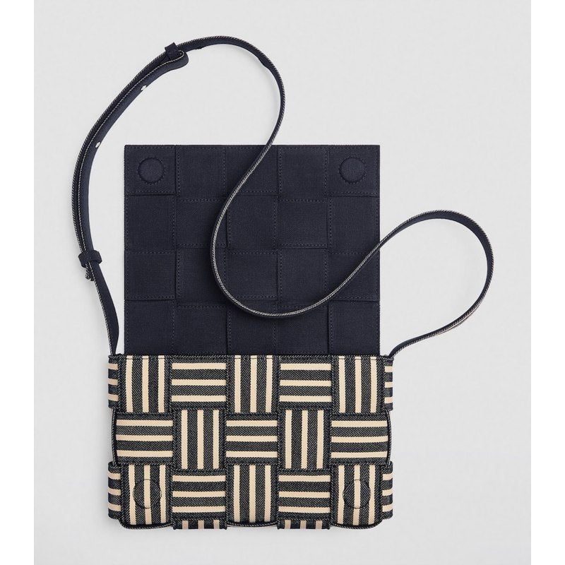 Bolsa Crossbody Medium Denim Cassette