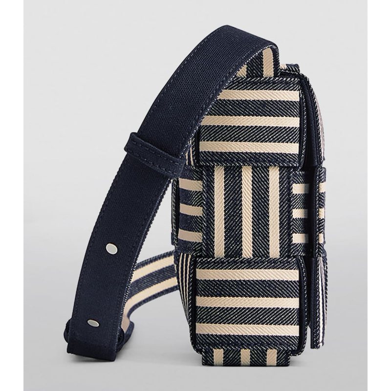 Bolsa Crossbody Medium Denim Cassette