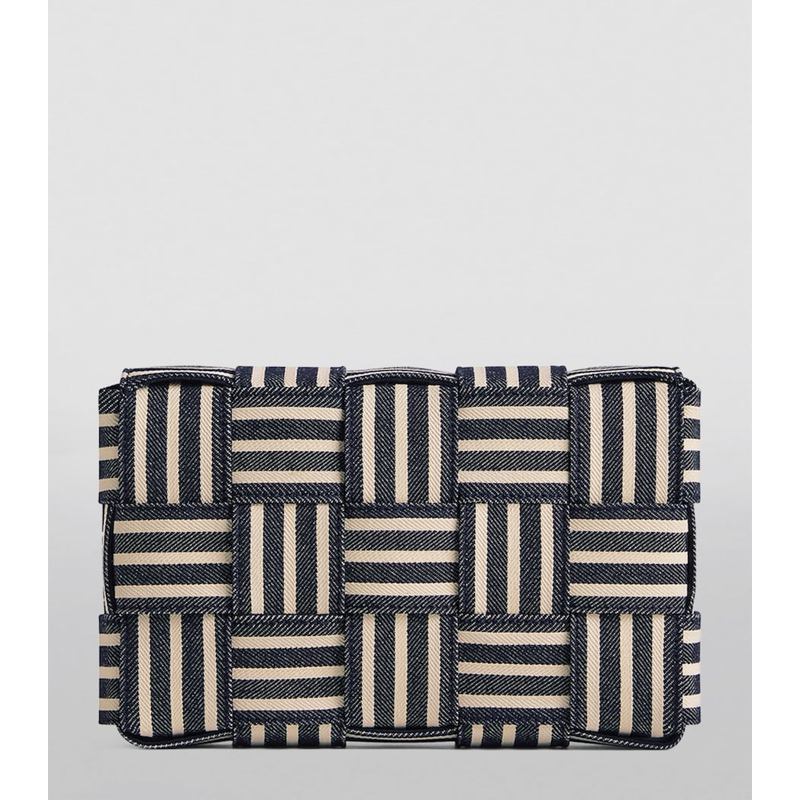 Bolsa Crossbody Medium Denim Cassette
