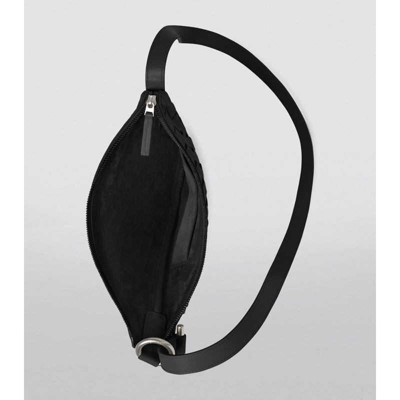 Bolsa Crossbody Suede Virgule