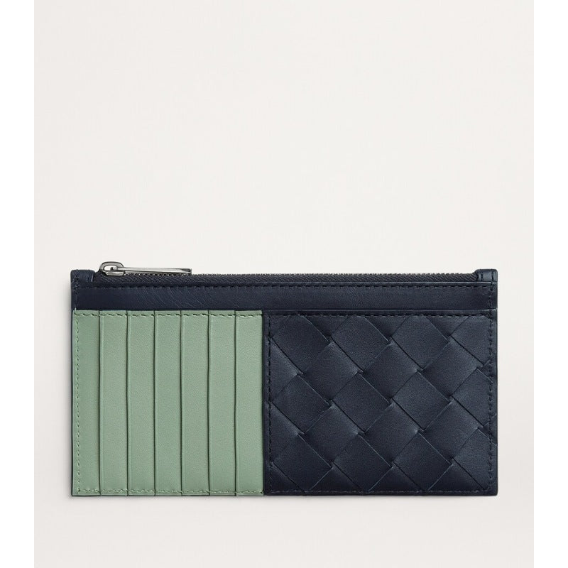 Bolsa Wallet Intrecciato Zipped