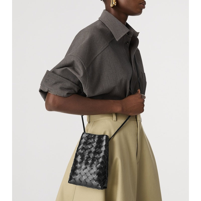 Bolsa Clutch Intrecciato Phone