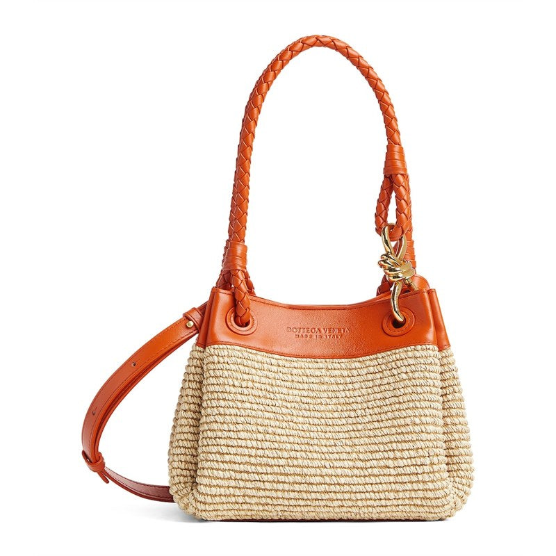 Bolsa Shoulder Small Raffia Parachute - Mercado de Luxo - O Maior E-Commerce de Bens, Produtos e Serviços de Luxo do Brasil.