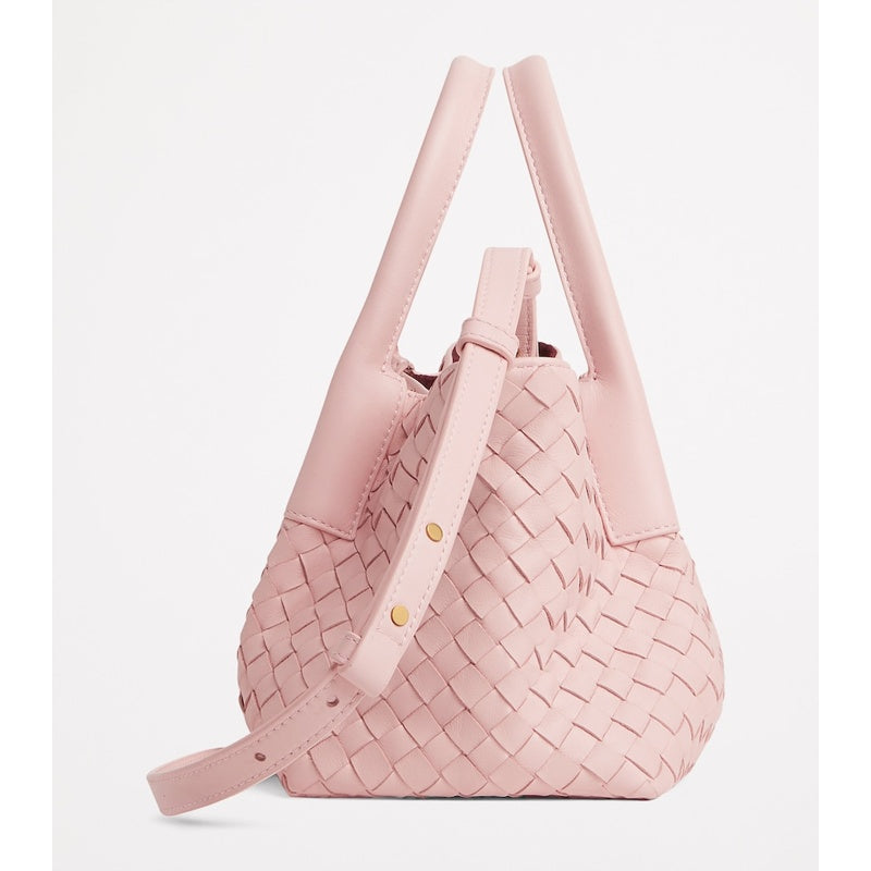 Bolsa Tote Small Intrecciato Pinacoteca