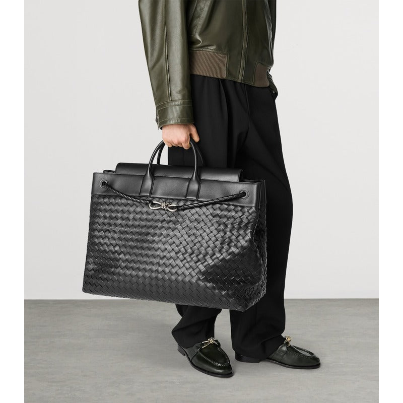 Bolsa Viagem Large Calfskin Andiamo Voyager Holdall