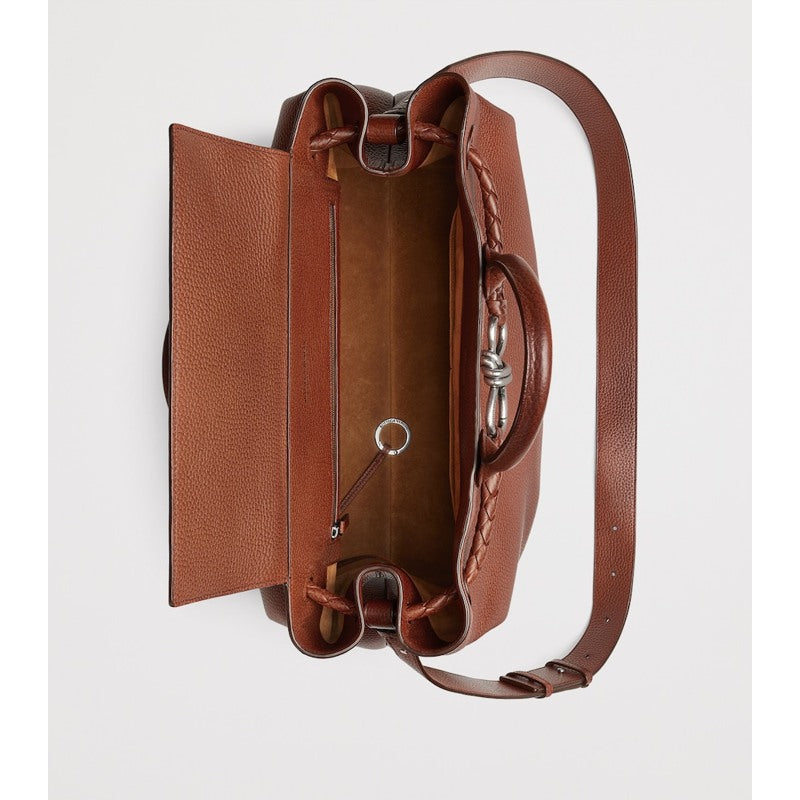 Bolsa Viagem Small Calfskin Andiamo Voyager Holdall