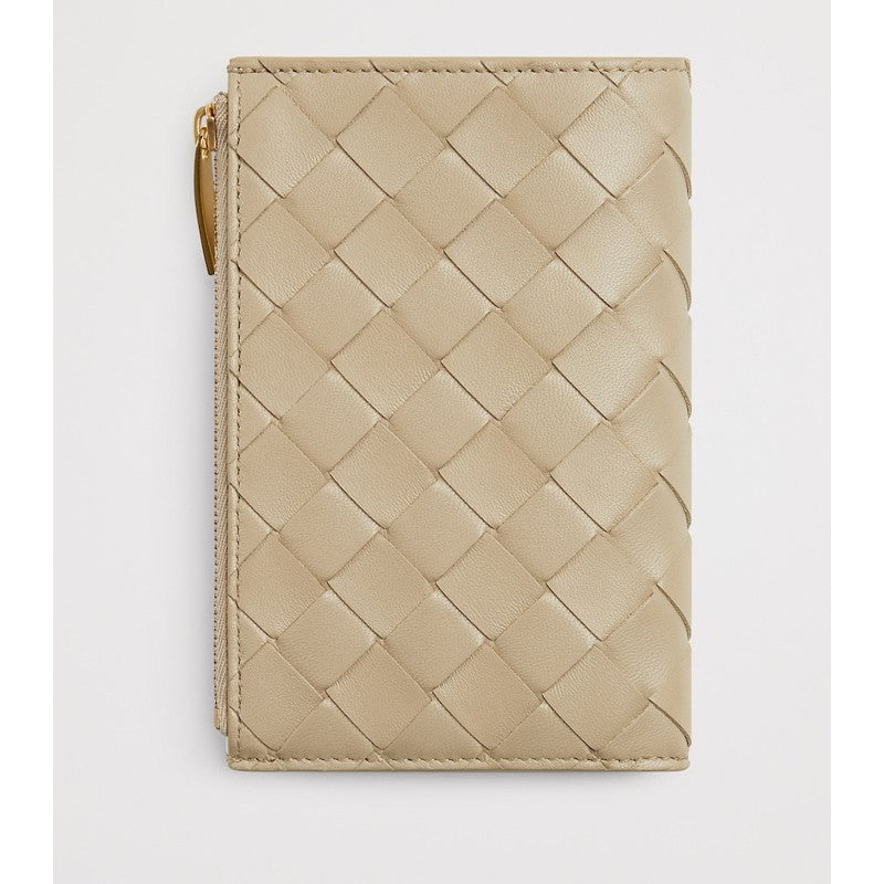 Bolsa Wallet Medium Intrecciato Bifold