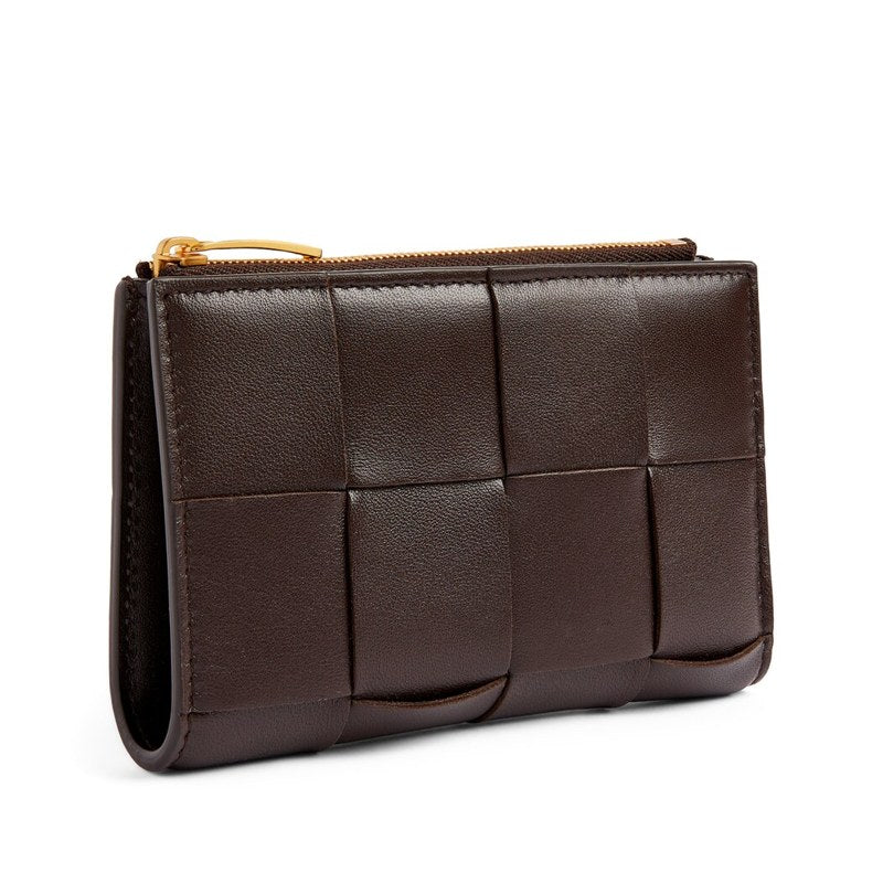 Bolsa Wallet Intrecciato Bifold