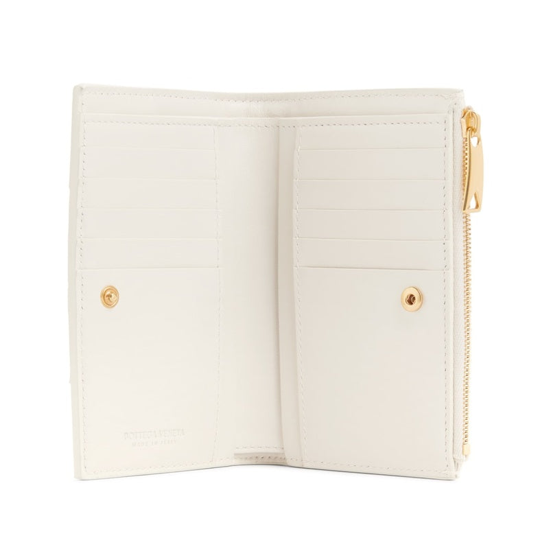 Bolsa Wallet Intrecciato Zip-Around