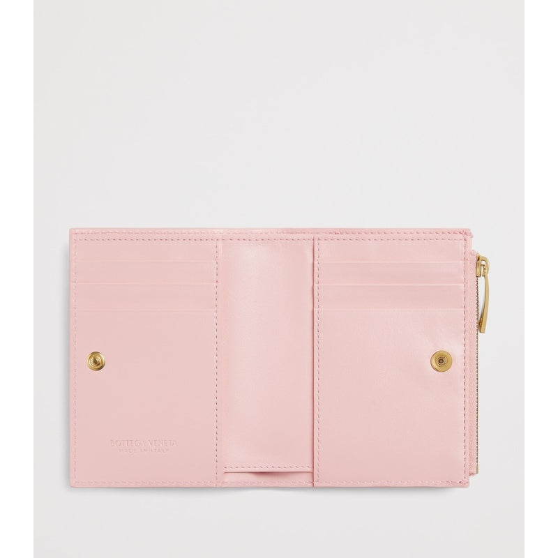 Bolsa Wallet Small Intrecciato Bifold