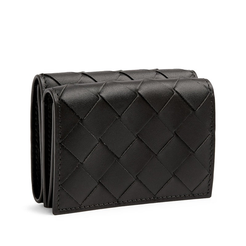 Bolsa Wallet Intrecciato Trifold