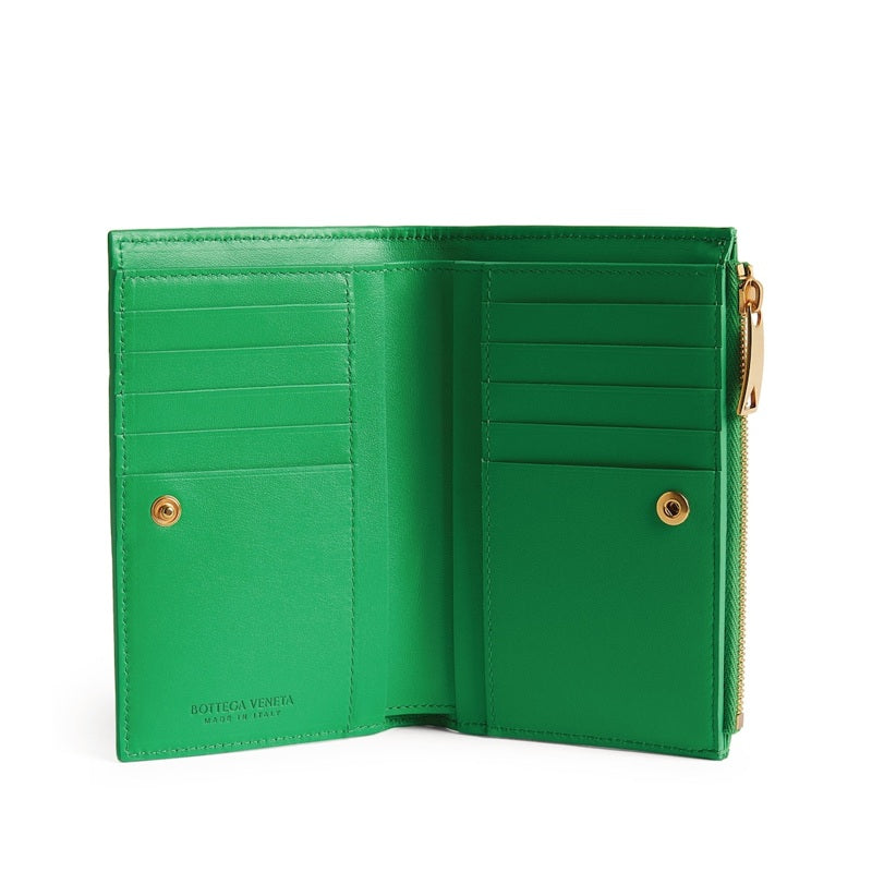 Bolsa Wallet Intrecciato Bifold