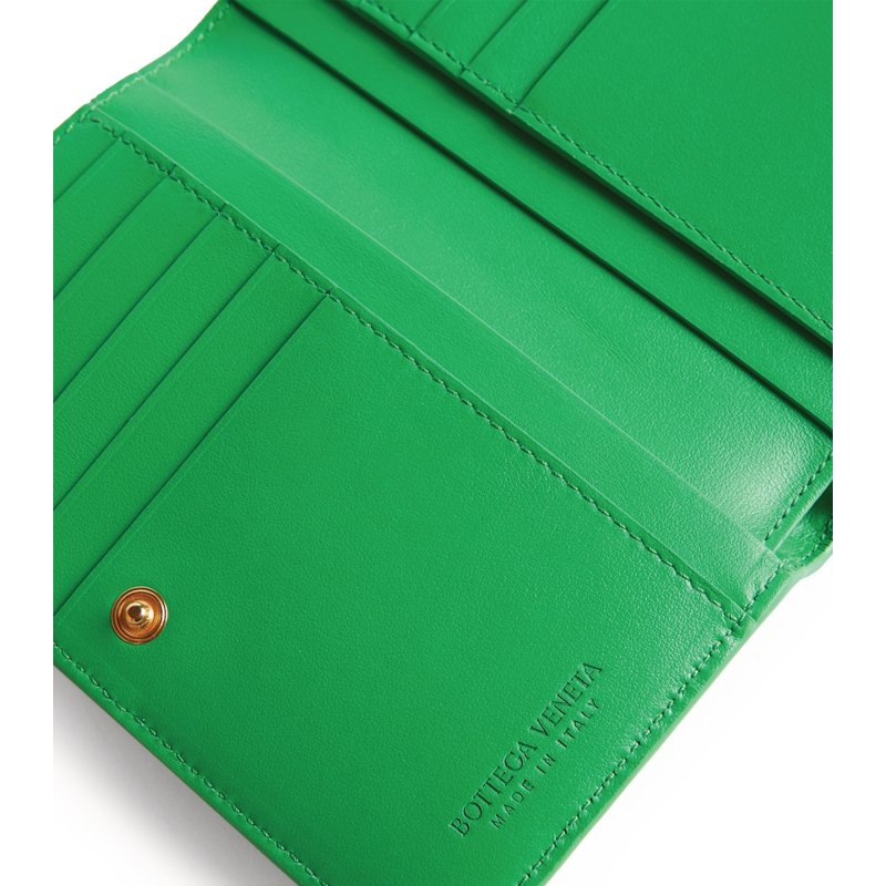 Bolsa Wallet Intrecciato Bifold