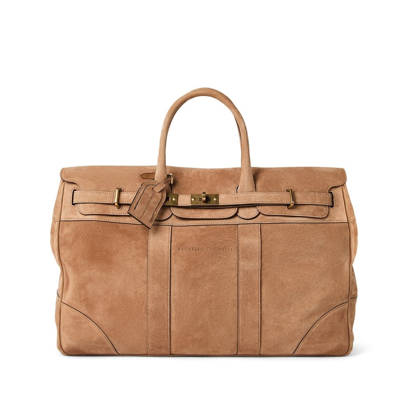 Bolsa Viagem Suede Country Holdall - Mercado de Luxo - O Maior E-Commerce de Bens, Produtos e Serviços de Luxo do Brasil.