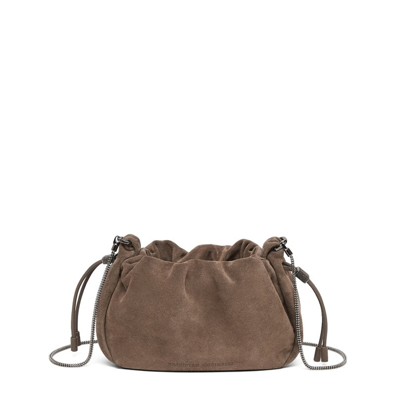 Bolsa Bucket Mini Suede Mellow - Mercado de Luxo - O Maior E-Commerce de Bens, Produtos e Serviços de Luxo do Brasil.