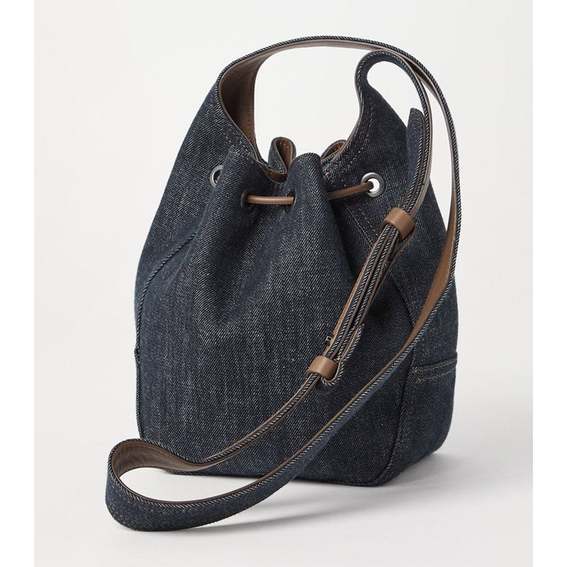 Bolsa Bucket Small Denim BC Duo