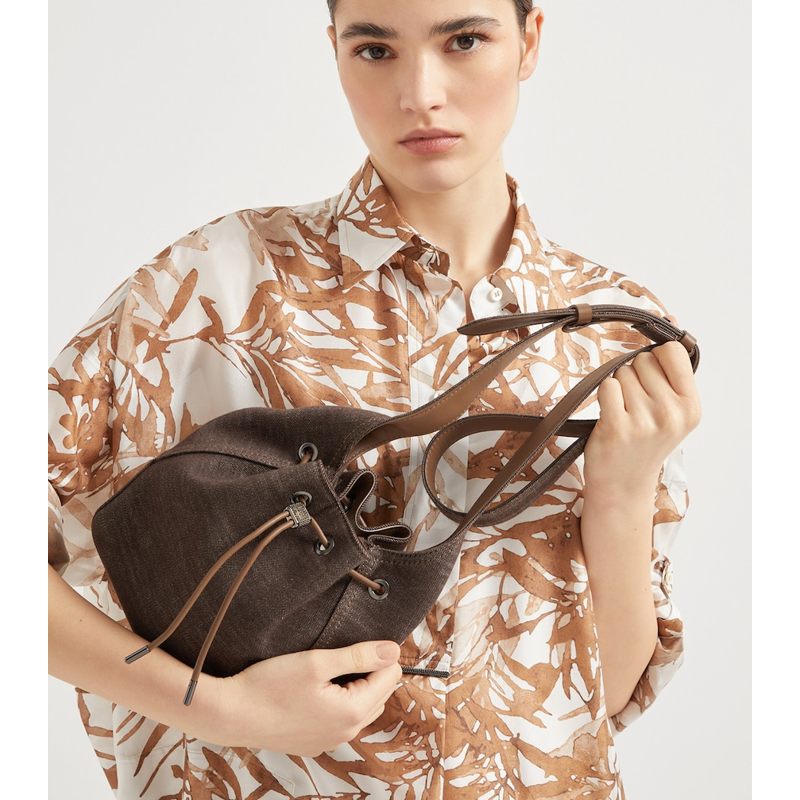 Bolsa Bucket Small Cotton BC Duo
