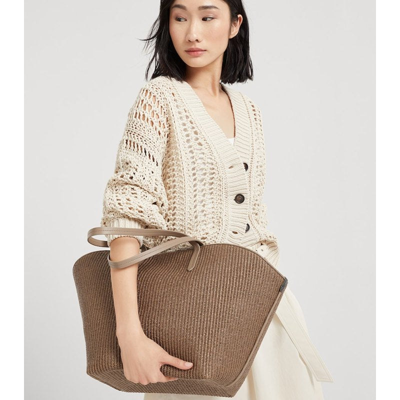 Bolsa Shopper Raffia Panier Shopper