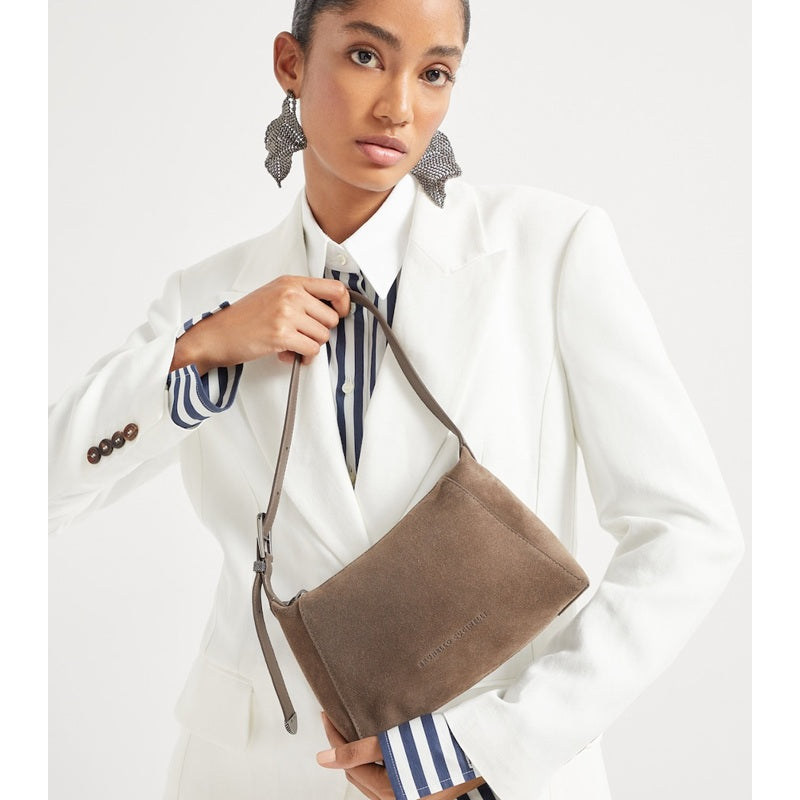 Bolsa Shoulder Suede BC Duo