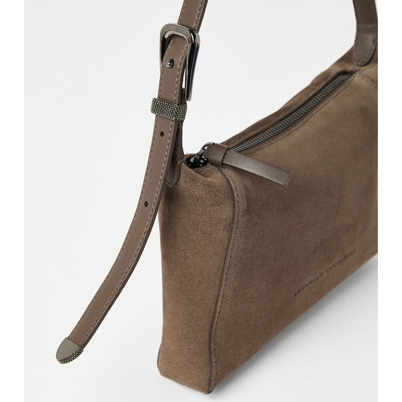 Bolsa Shoulder Suede BC Duo