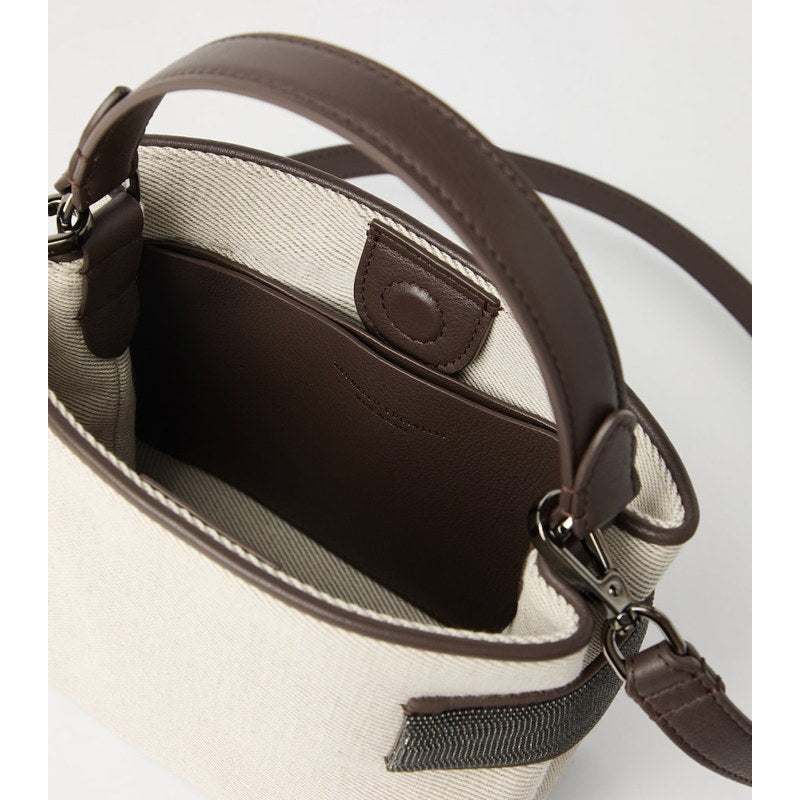 Bolsa Handle Small Cotton-Linen Essence