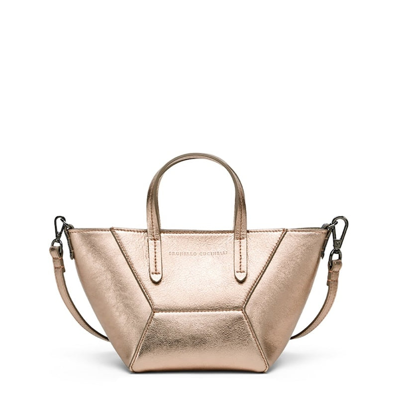 Bolsa Handle Mini Lamé Calfskin BC Duo - Mercado de Luxo - O Maior E-Commerce de Bens, Produtos e Serviços de Luxo do Brasil.