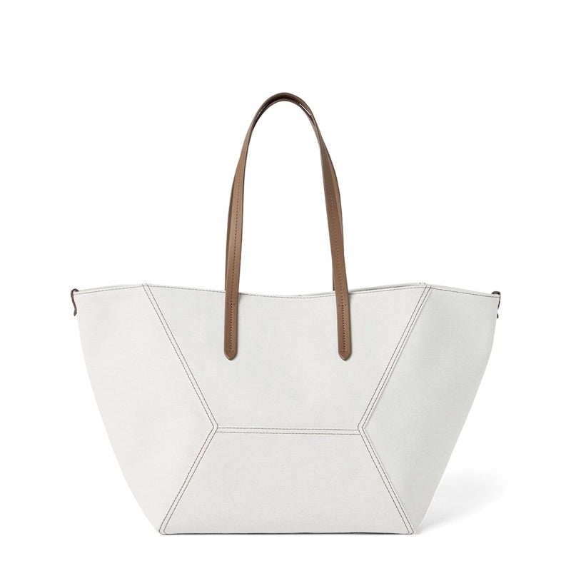 Bolsa Tote Cotton and Linen Gabardine BC Duo - Mercado de Luxo - O Maior E-Commerce de Bens, Produtos e Serviços de Luxo do Brasil.